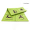 Yoga pieghevole portatile Mat For Exercise Bodybuilding di slittamento del materiale 8mm del PVC della palestra non