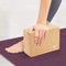 Esercizio su ordinazione di yoga di Logo Recyclable Wholesale Solid Natural Cork Yoga Block For Indoor