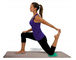 Supporto leggero della stuoia del ginocchio di yoga di sostegno di addestramento di gesto di yoga dell'unità di elaborazione di 20MM