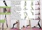 141 pollice di yoga di cinghia d'allungamento elastica di ballo dell'esercizio di yoga che tira la banda di resistenza della cinghia
